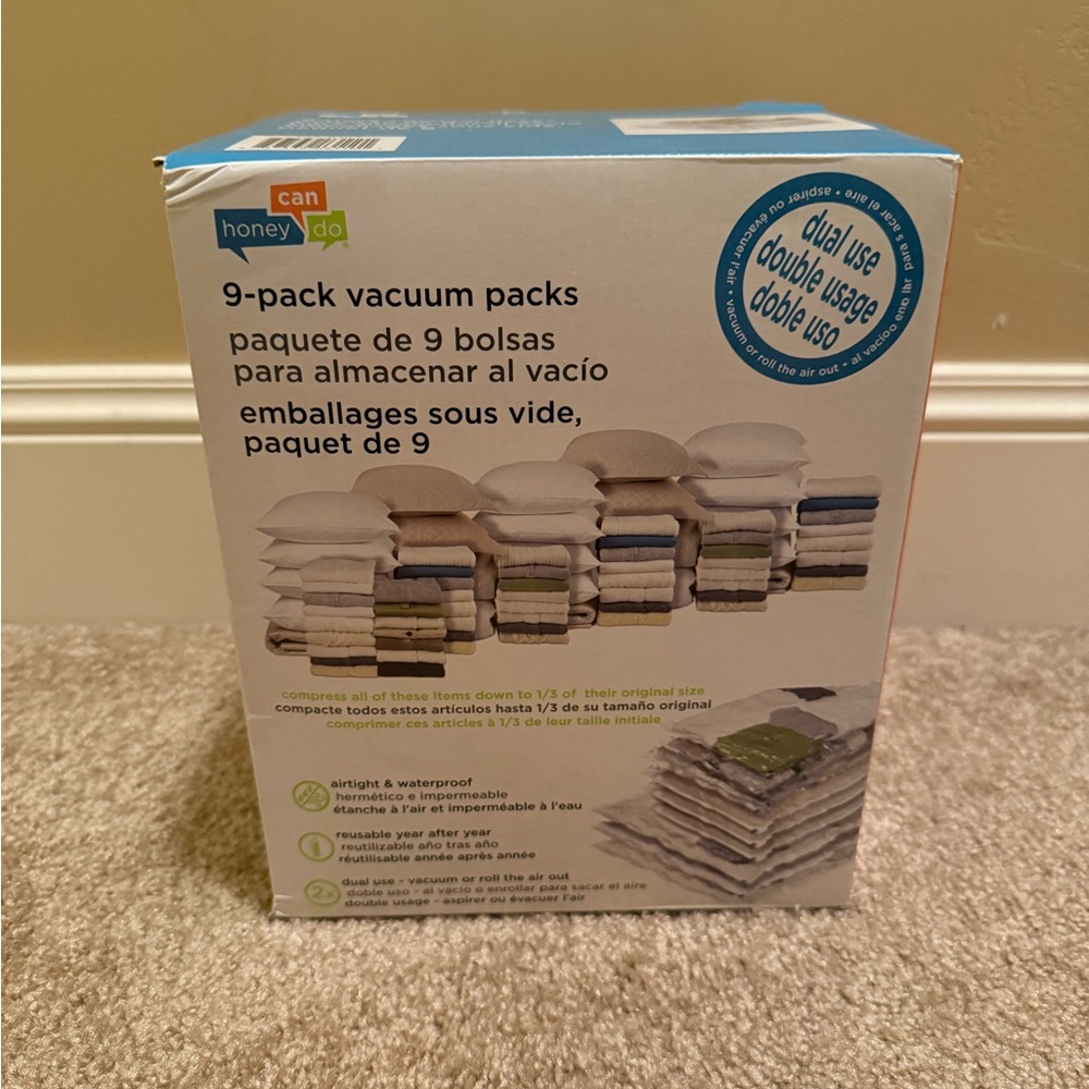 Honey Can Do Vacuum Bags
